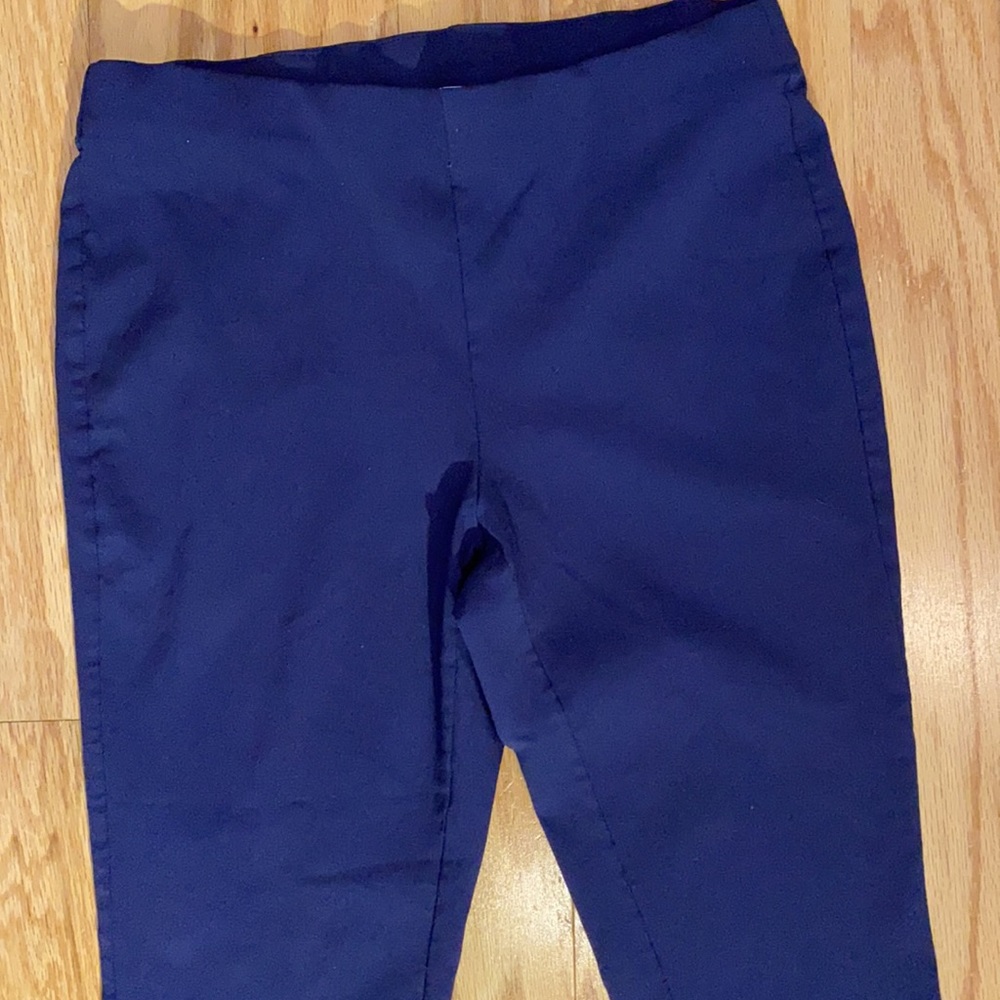 MICHAEL Michael Kors skinny ankle pants in blue M - Picture 3 of 10